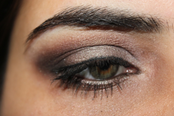 Brownish Taupe look using UD Smoked palette