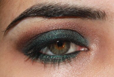 Green Smokey Look with Urban Decay Smoked palette