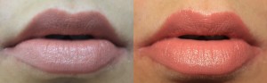 Urban Decay Liar Lipstick with and without flash